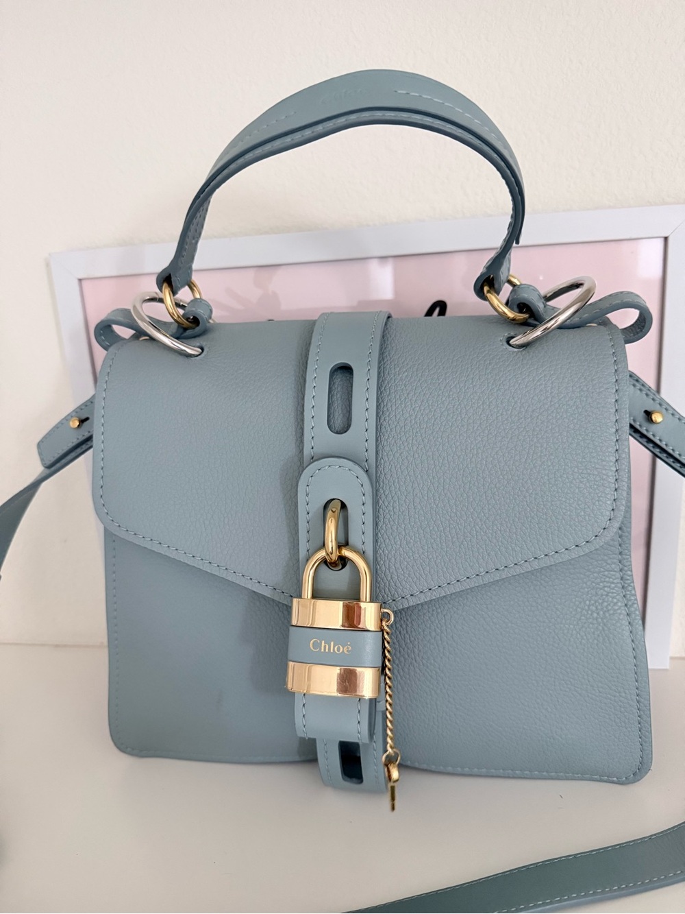 Chloe Aby - Medium Leather Bag